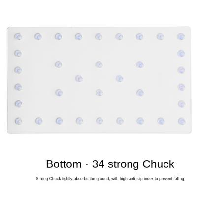 China Suction Resistant Anti-Slip Cup Mat Floor Mat Bathroom Stain Cartoon Shower Room Waterproof Bath Mat for sale