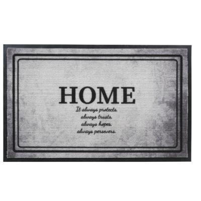 China Stain Resistant Retro Door Mat Home Door Mat Non-Slip Door Mat for sale