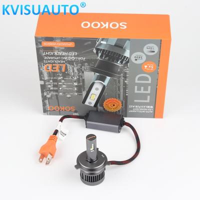 China CQL Kvisuauto 12V 65W H4 H7 H11 H13 6000k led headlight universal for sale