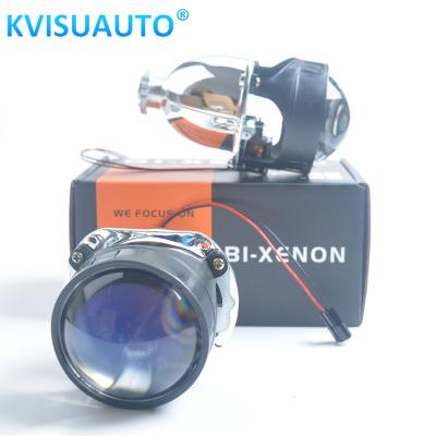 China CQL Kvisuauto 2.5inch MINI V7.1 h1 auto lighting systems hid Bi-xenon light projector with blue lens for sale