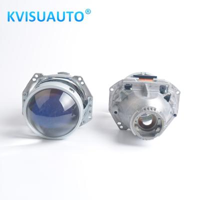 China CQL Kvisuauto 35w 55w super bright projector lens 3.0 inch projector lens Bi xenon G5 hid projector with 3inch blue lens for sale