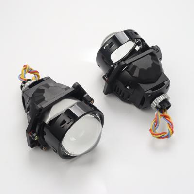 China Automobile Lamp CQL Kvisuauto 3inch 55w H7 R6 LHD RHD Bi Led Laser Projector Lens for sale