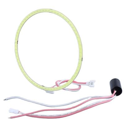 China Universal CQL headlight led Angel Eyes White Blue Red halo 100MM Ring Car Motorcycle Daytime Running lights DRL for headlight projector lens for sale