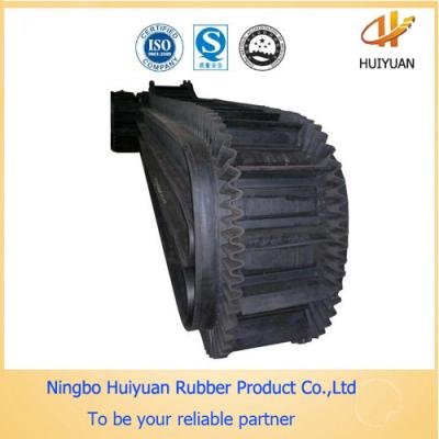 China High Tensile Strength Anti-Impct Sidewall Rubber Conveyor Belt (EP100-EP500) for sale