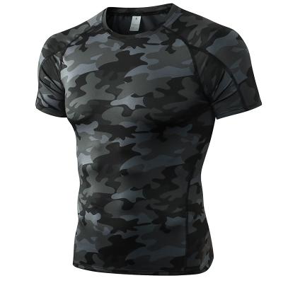 China Other 2021 summer hot sale multi color sports wear compression men's bodybuilding T-shirt for sale