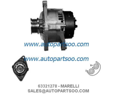 China 63321278 63321311 - MARELLI Alternator 12V 65A Alternadores for sale