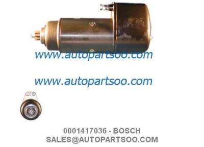 China 0001417036 - BOSCH Starter Motor 24V 5.4KW 9T STARTER MOTOR 0001417036 for sale