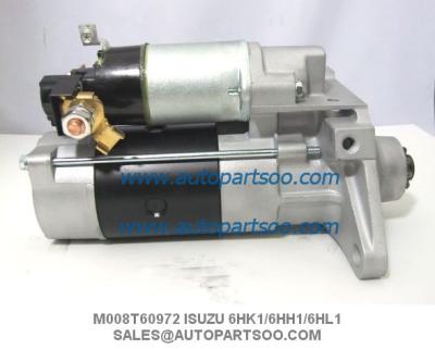 China M008T60972 8-98060-854-0 - motor 24V 5,0KW de ISUZU Starter Motor For ISUZU 6HK1 6HH1 6HL1 en venta