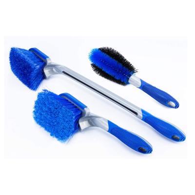 China Car Carpet Brush Rim Cleaning Brush Kit Wheel Sweep For Alloy Wheels And Tire Brushes Rim Cleaner For Your Car Motorcycle Or Bicycle for sale