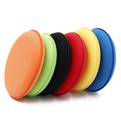 China Car Cleaning Car Wax Detailing Applicator Easily Around Formed Foam Sponge Ultra Soft Cleaning Tool for sale