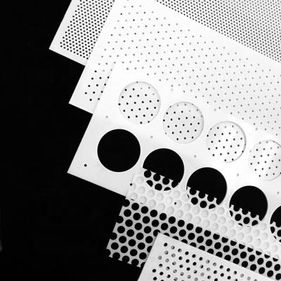 China Eco - Friendly Perforated Plastic Plate And PP , PVC , HDPE Plate / Perforated Sheet / Mesh for sale