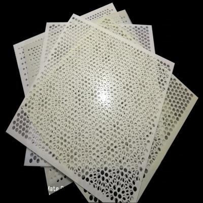 China Hot Selling Ceiling PVC , PP Perforated Plastic Plate / Sheet For Ceiling for sale