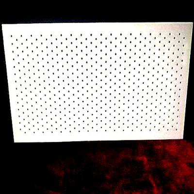 China High Strength Circular PVC Plastic Perforated Overlay With Decorative for sale