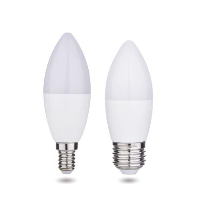 China Hotel C35T C35 E14 E27 B22 Candle Shape Led Bulb Light for sale