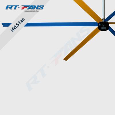 China Factory Discount RTFANS Low Power Fan For Tube Station Cooling UK 24' Industrial Ceiling Fans for sale