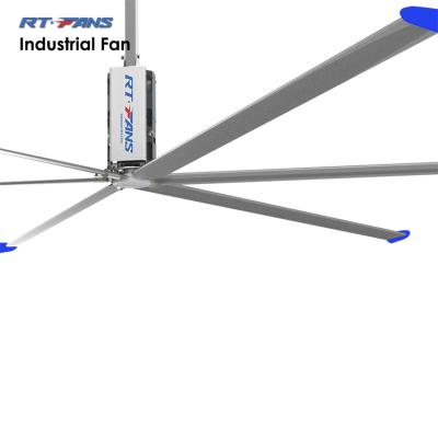 China Outdoor industrial pioneer ceiling fans hvls fans from the best advertising company RTFANS for sale