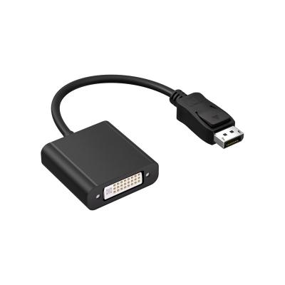 China COMPUTER Displayport to DVI Converter Support Gold Plated HD 1080P DP to DVI 24+5 DVI Adapter for Computer to Monitor for sale