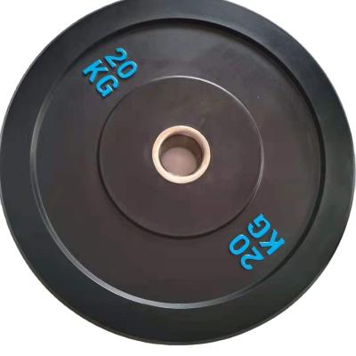 China PlateFitness Durable High Quality Popular Black Stack Weight BarbellSets Cast Rubber Pad Board for sale