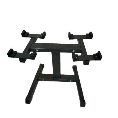 China Hot Selling Metal Black PAIRS Dumbbell Rack 20KG ONE/32KG ONE/20KG PAIR/32KG Multi-Fitness Inexpensive Function Adjustable Arbitrary Assembly Great For Fitness for sale