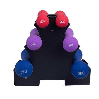 China Hot Selling Inexpensive Multi-Fitness Cast Iron 1KG-10KG/1LB-10LBS Colorful Flexible Bone Adjustable Dumbbell For Fitness for sale