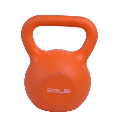 China Inexpensive Multi-Fitness Hot Selling Color Can Be Customized PE+ Cement Mix 5LB/10LB/15LB/20LB Premium Adjustable Competition Kettlebell For Fitness for sale