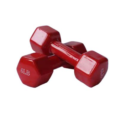 China Environmental protection material non-toxic color dumbbell bone shape lady dumbbell neoprene rubber for sale