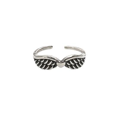 China Aobao unique style Non-fading 925 Sterling Silver Ring For Girls open ring for sale