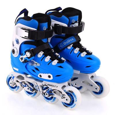 China Pp+net Good Quality PP Fabric Hard Shell Slalom Roller Skates Child Safety Inline Roller Skates for sale