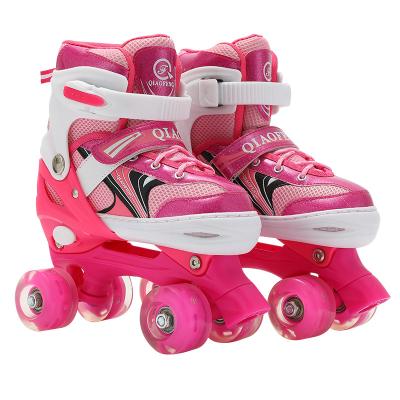 China High Quality Pp+net Cloth FERRARI Adjustable Professional Competition Integrated Roller Skate For Sale for sale