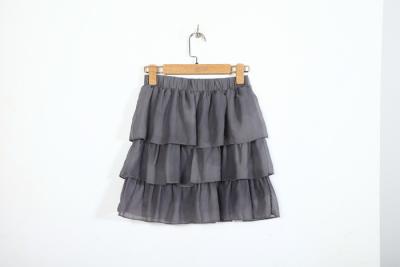 China Lightweight 100% Polyester Mini Skirt , Frills 3 Layered Mini Skirt For Women for sale