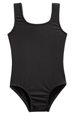 China Little Girls Solid Color Basic Bikini Bathing Suits , girls One Piece Bathing Suits for sale