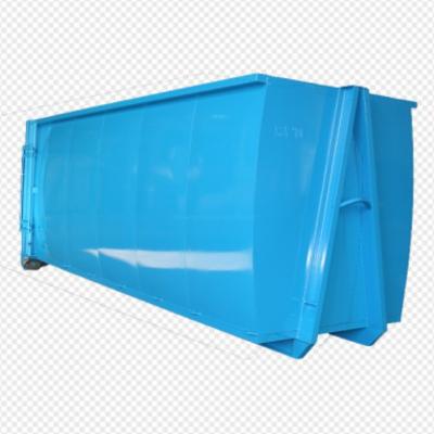 China Waste Treatment Waste Management Waste Recycling 20 10-30 Stackable 15 Yard Hook Lift Bin Customized Roll On Drop Dump for sale