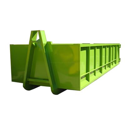 China Garbage treatment 8 yards 10 yards 6 yards 12 yards metal skip waste bin garbage recycling metal welding steel trash can for sale