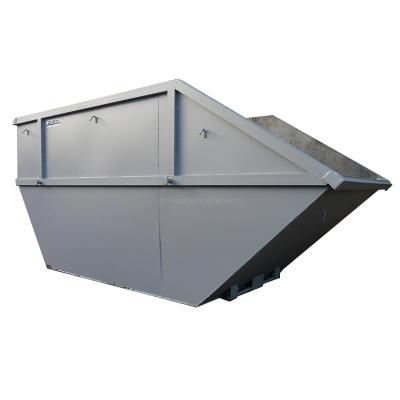 China Garbage Handling Recycling Wheeled Mobile Waste Forklift Rubbish Bin Jump Waste Bins for sale