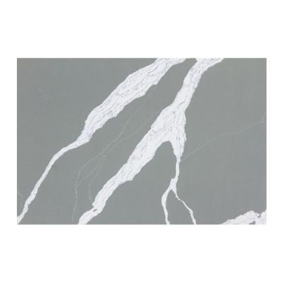 China Customization Piedra De Artificial Cuarzo Blanco Stone Slab Tile Scratch/Stain/Heat/Chemical Heatproof Artificial Quartz Scratch Resistant for sale