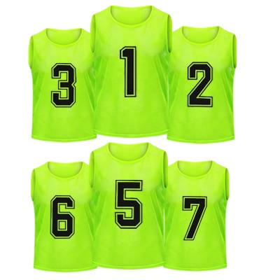 China Shirts & Tops Wholesale Custom Logo Training Bibs Soccer Scrum Aprons Soccer Training Vest for sale