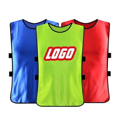 China Shirts & Tops Wholesale Cheap Aprons Soccer Sports Vest Team Training Soccer Football Basketball Team Vests Adult Training Training for sale