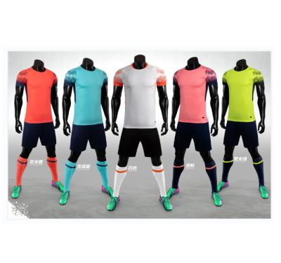 China New Style Sublimation Soccer Jersey Colorful Soccer Jersey Sets Sets for sale