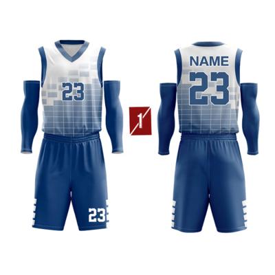 China Breathable variable design hot sale basketball singlet uniform for sale