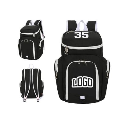 China Functional Mens Logo Basketball Backpack Custom Made Basketball Rucksack Backpack for sale