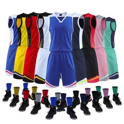 China Breathable high quality custom sublimation basketball tank top for kids for sale