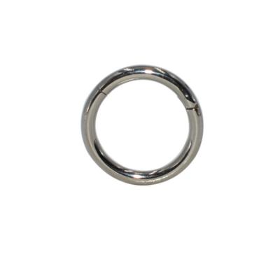 China FASHIONABLE Titanium Hinged Segment Ring Nose Ring Septum Piercing Jewelry Wholesale Astm F136 for sale