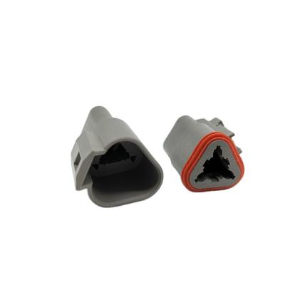 China High Quality Male And Female Three Core Automotive 3 Pin Automotive Terminals Connectors for sale