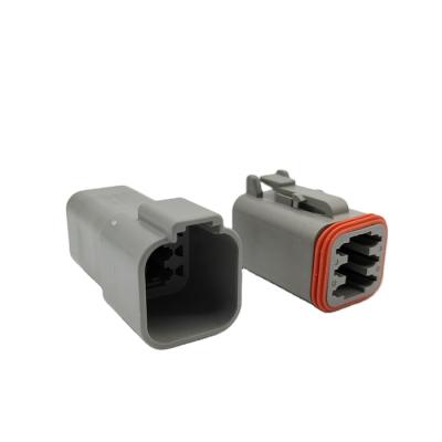 China China Automotive High Quality Control Durable Male And Female 6 Pin Backshells And Car Connectors for sale