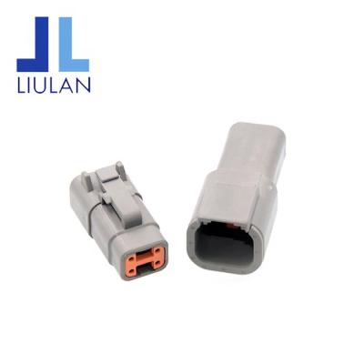 China LIULAN Automotive Connector DTM Style Exchange For DTM04-4P DTM06-4S for sale