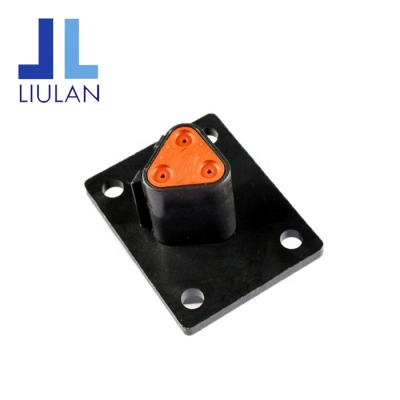 China LIULAN Automotive 3 Ways Flange DT Style Connector Interchange For DT040-3PA-CL06 for sale