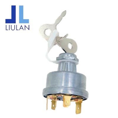 China Metal + Wire Advance LIULAN Tractor 6P Ignition Starter Switch Ignition Switch With 2 Keys Fit For Car Boat Truck Tractor TS112R LUCAS 34228 for sale