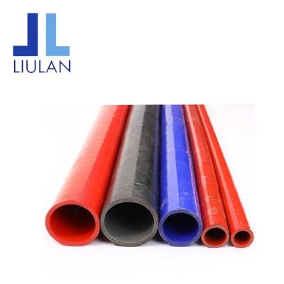 China Silicone + Polyester LIULAN Reinforced Flexible Straight Silicon Hose 1 Meter Silicone Radiator Hose Silicone Hose / Tubing / Automotive Silicone Tubing for sale