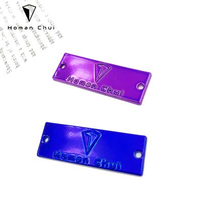 China Wholesale Metal Small Metal Brand Label for Wallet for sale