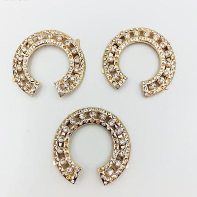 China Attractive Shoe Buckle Diamond Shoe Buckles For Wedding Shoes for sale